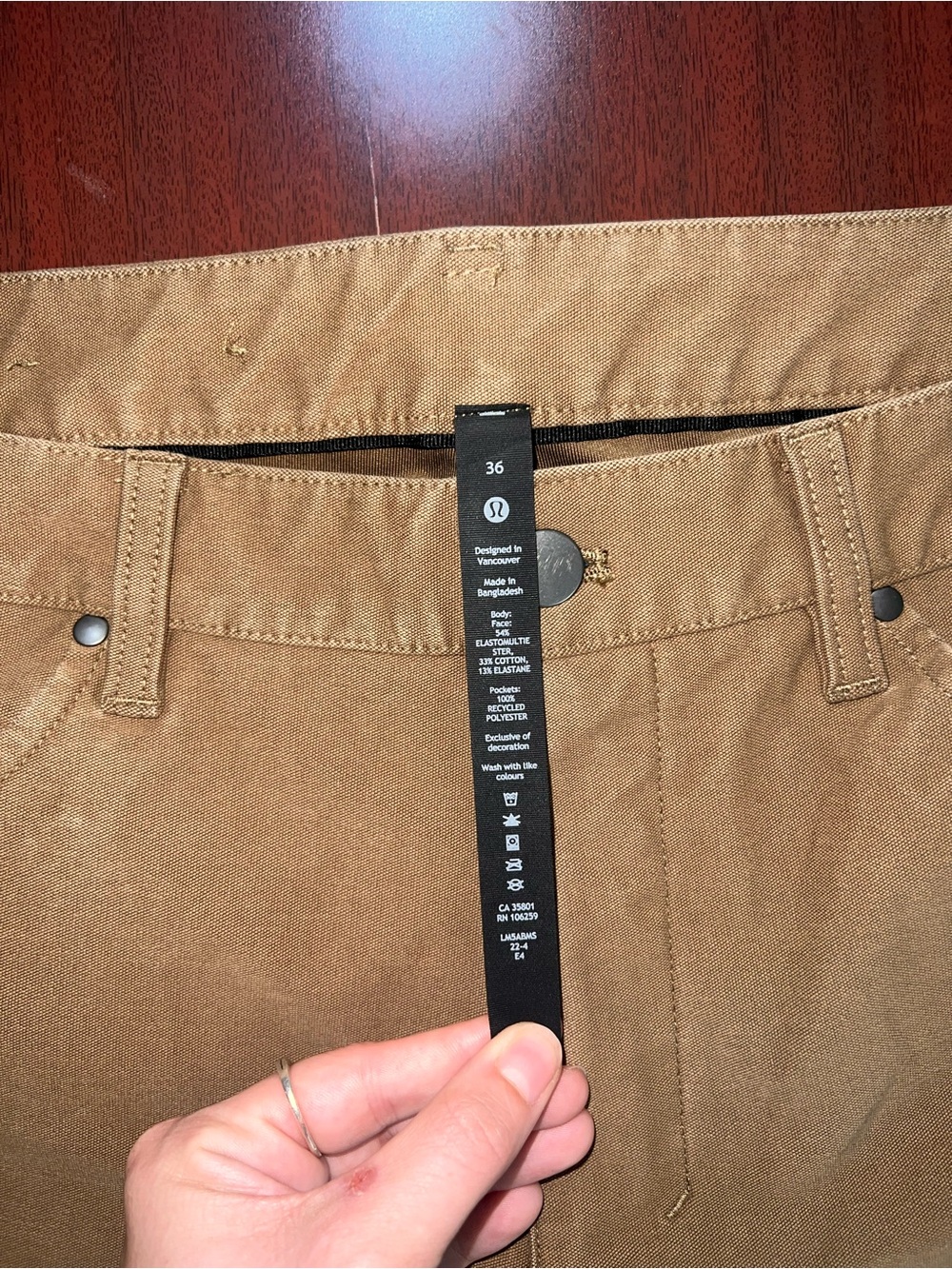 Lululemon ABC Pant Classic
Burnt Caramel - Picture 5 of 7